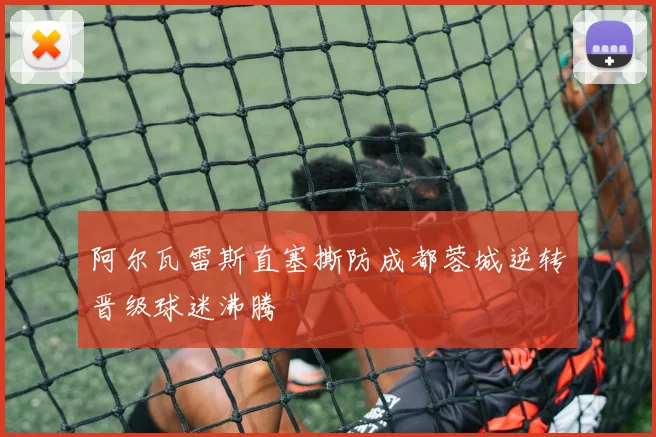 阿尔瓦雷斯直塞撕防成都蓉城逆转晋级球迷沸腾